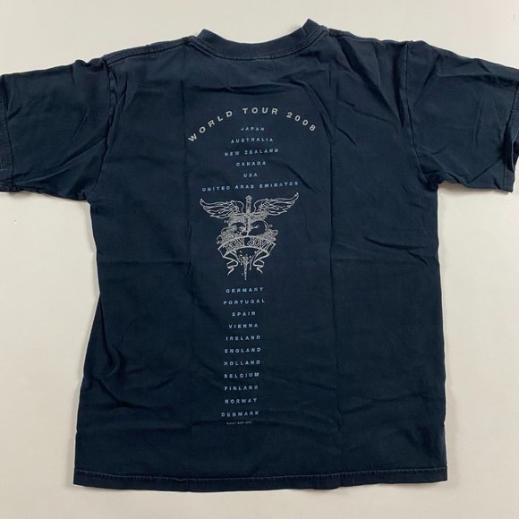 Bon Jovi Lost Highway 2008 World Tour T Shirt Mens Medium - Picture 2 of 11
